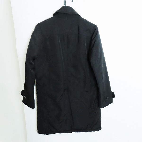 実際に弊社で買取させて頂いたNISHIKAWA DOWN×nano universe/西川ダウン×ナノユニバース ステンカラーコート NUC44DW0672TS ブラック/Sの画像 1枚目
