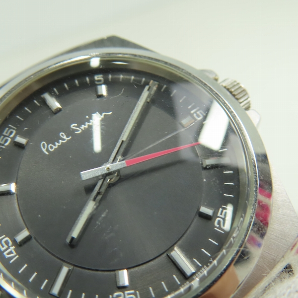 実際に弊社で買取させて頂いたPaul Smith/ポールスミス メタルバンド クオーツ腕時計 6038-H24741 TA【動作未確認】の画像 5枚目