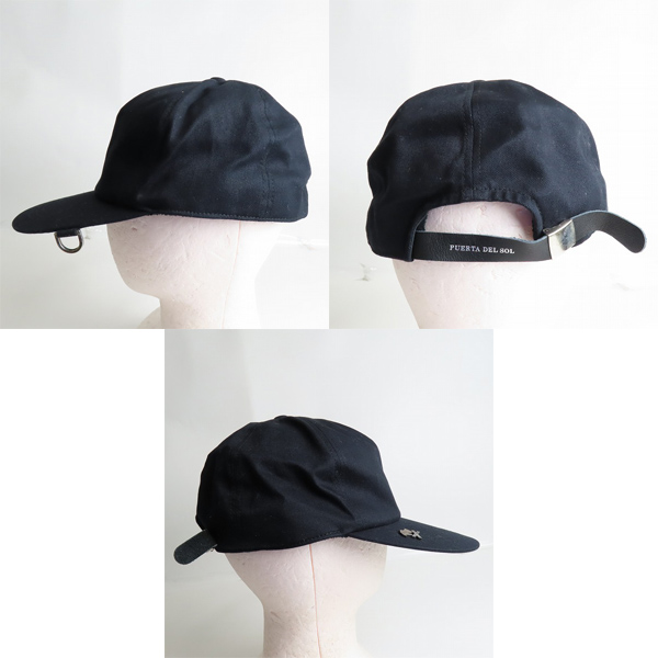 実際に弊社で買取させて頂いた【未使用】mastermind×PUERTA DEL SOL/マスターマインド×プエルタデルソル 刺繍 ロゴ キャップ dリング付きの画像 2枚目
