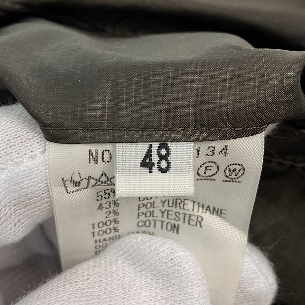 実際に弊社で買取させて頂いたVALLIS by FACTOTUM/ヴァリスバイファクトタム ジップ ブルゾン　48の画像 3枚目