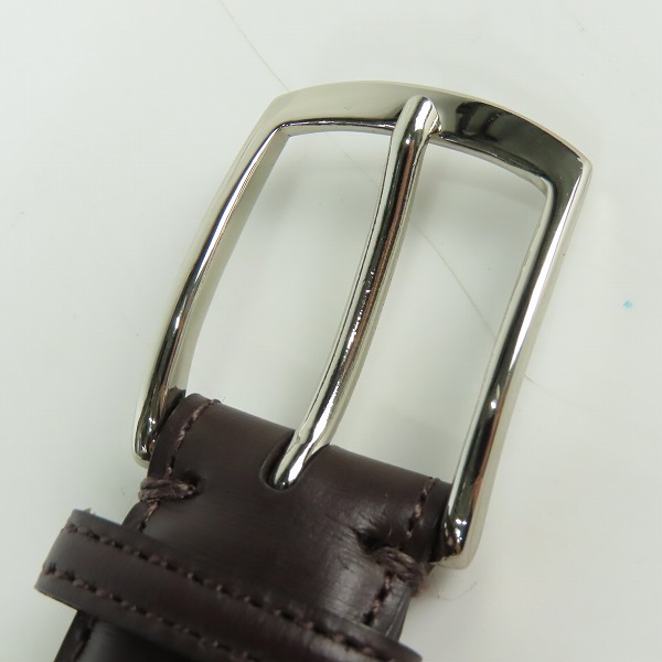 実際に弊社で買取させて頂いたUNITED ARROWS/ユナイテッドアローズ FRENCH CALF レザーベルト 36/90の画像 1枚目