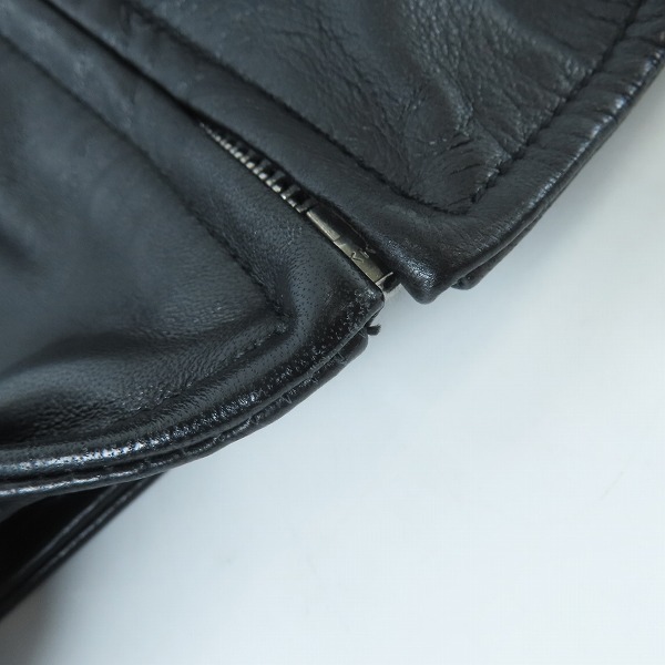 実際に弊社で買取させて頂いたCRIMIE/クライミー LAMB LEATHER WESTERN JACKET/ラムレザーウェスタンジャケット CR1-02C1-JK02/XLの画像 5枚目