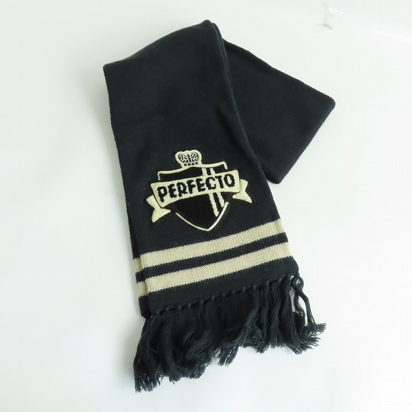 実際に弊社で買取させて頂いたSchott/ショット PERFECTOロゴ マフラー 