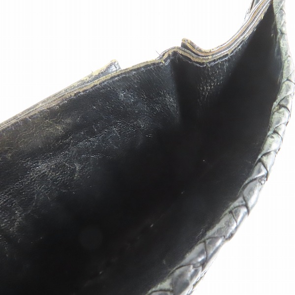 実際に弊社で買取させて頂いた【ギャラ付き】LEATHERS & TREASURES/レザーズアンドトレジャーズ ウォレット/三つ折り財布の画像 4枚目