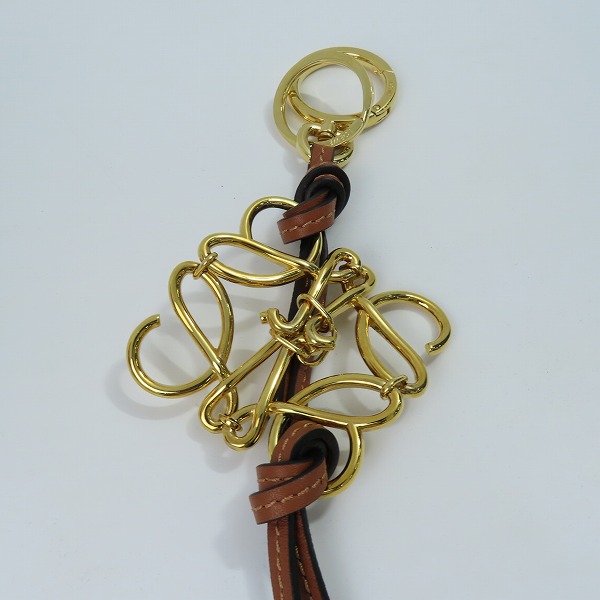 実際に弊社で買取させて頂いたLOEWE/ロエベ アナグラム バッグチャーム キーホルダー/キーリングの画像 1枚目