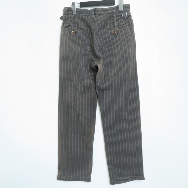 実際に弊社で買取させて頂いたSUGAR CANE/シュガーケーン ストライプ パンツ/42の画像 1枚目