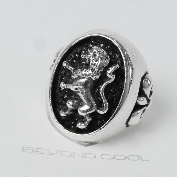 実際に弊社で買取させて頂いた【ギャラ付】LEATHERS & TREASURES/レザーズアンドトレジャーズ スペシャルエディションライオンリング 16号