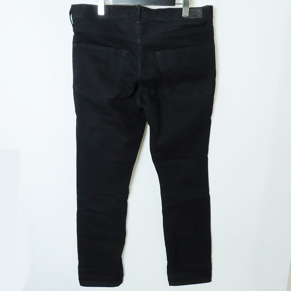 実際に弊社で買取させて頂いたDESCENDANT/ディセンダント ブラックデニムパンツ/3の画像 1枚目