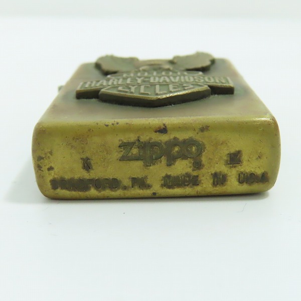 実際に弊社で買取させて頂いたZIPPO/ジッポー HARLEY DAVIDSON/ハーレーダビッドソン センターバード 1993年製の画像 3枚目