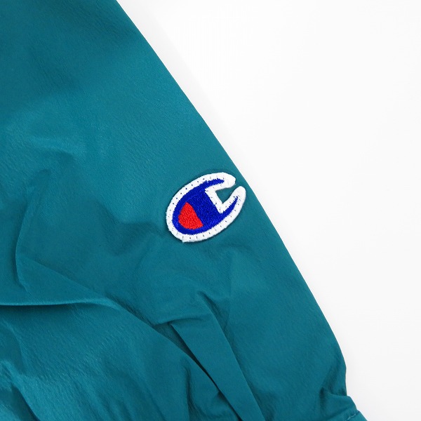 実際に弊社で買取させて頂いた【未使用】Champion/チャンピオン ゴルフウェア ブルゾン ハーフジップジャケット C3-SG601 XLの画像 5枚目