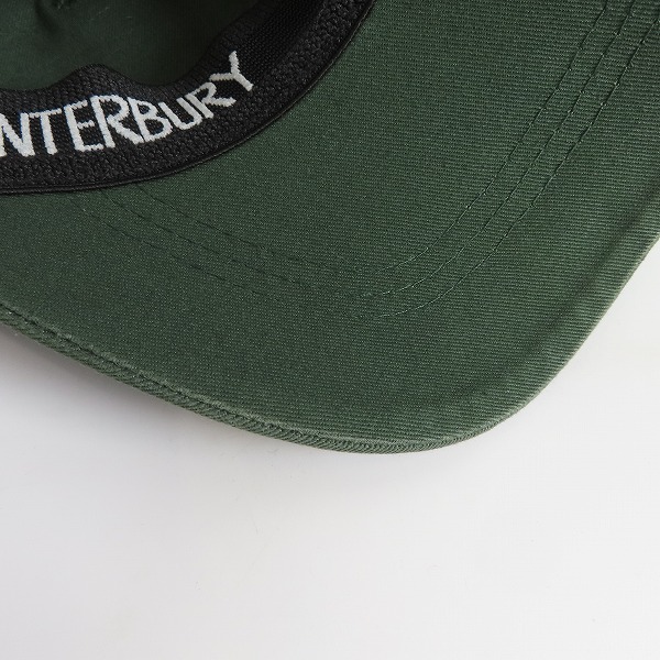 実際に弊社で買取させて頂いた【未使用含む】CANTERBURY/カンタベリー キャップ ロゴ刺繍 2点セットの画像 5枚目