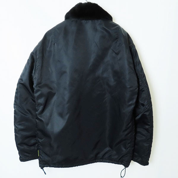 実際に弊社で買取させて頂いたGOODENOUGH/グッドイナフ GDEH キルティングライナー ボア ジャケット/XLの画像 1枚目