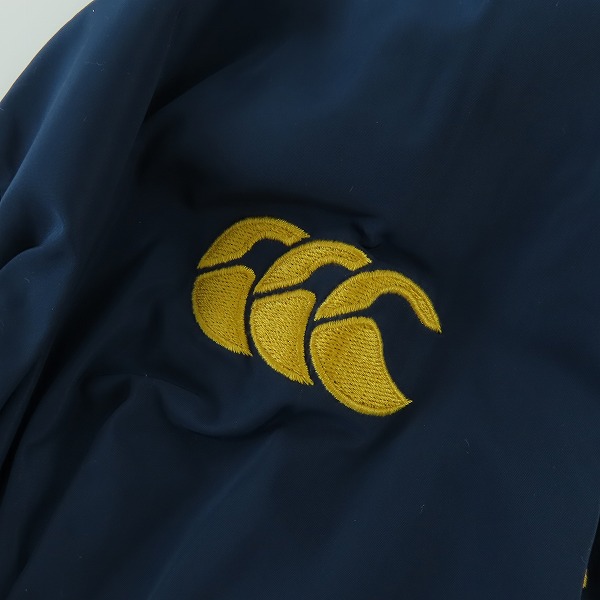 実際に弊社で買取させて頂いた【未使用】CANTERBURY/カンタベリー ロゴ刺繍 ブルゾン RA73612/XLの画像 6枚目