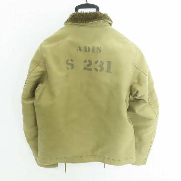 実際に弊社で買取させて頂いたmarkaware/マーカウェア Ｎ-１デッキジャケット A11C-10BL0N/3の画像 1枚目