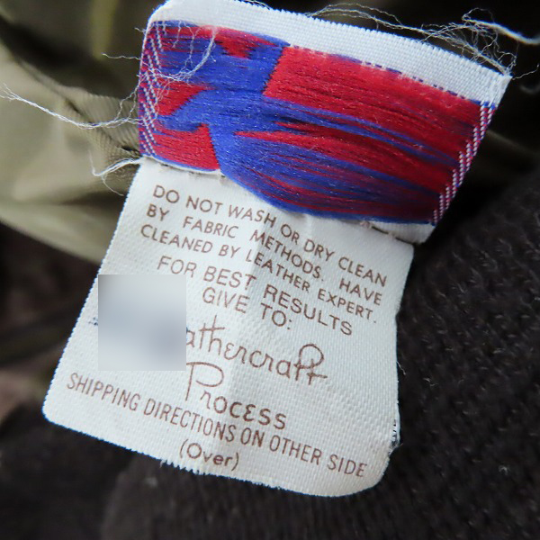 実際に弊社で買取させて頂いたSchott/ショット スウェード ブルゾン  レザージャケット/40の画像 3枚目