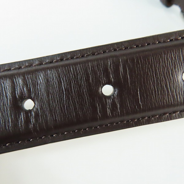 実際に弊社で買取させて頂いたUNITED ARROWS/ユナイテッドアローズ FRENCH CALF レザーベルト 36/90の画像 7枚目