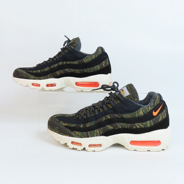 実際に弊社で買取させて頂いたNIKE×CARHARTT/ナイキ×カーハート AIR MAX 95 エアマックス95 スニーカー AV3866-001 /27.5の画像 3枚目