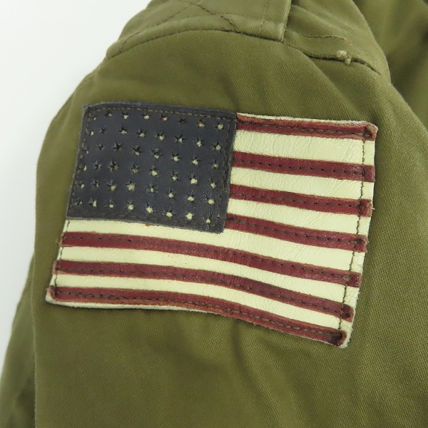 実際に弊社で買取させて頂いたBUZZ RICKSON'S/バズリクソンズ 東洋エンタープライズ B-10 フライトジャケット/36の画像 5枚目