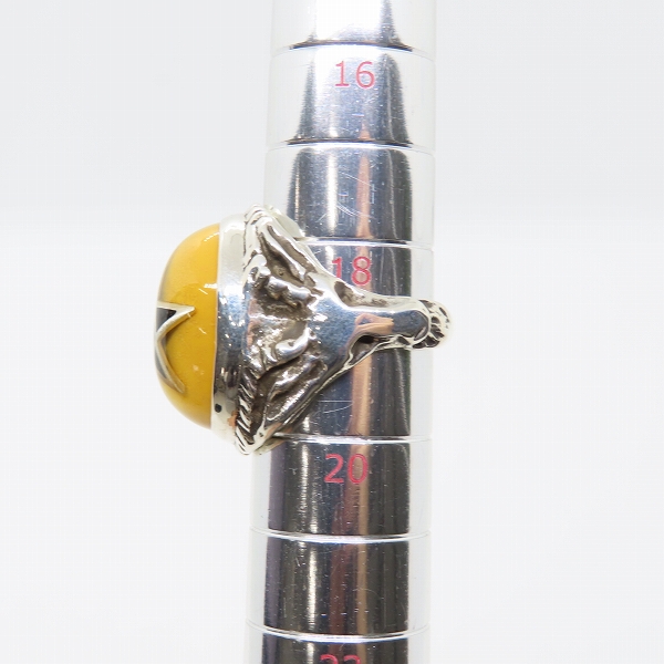 実際に弊社で買取させて頂いたALEX STREETER/アレックスストリーター エンジェルハートリング イエローハーレクイン/19号の画像 7枚目