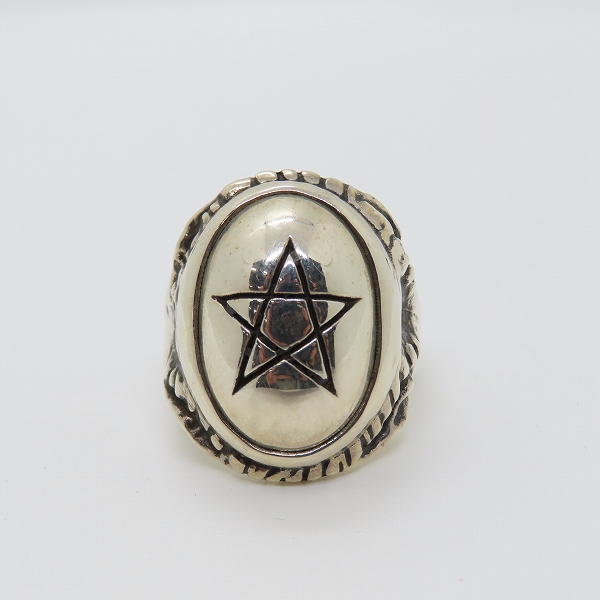 実際に弊社で買取させて頂いたALEX STREETER/アレックスストリーター エンジェルハートリング シルバーキャップ/19号の画像 1枚目