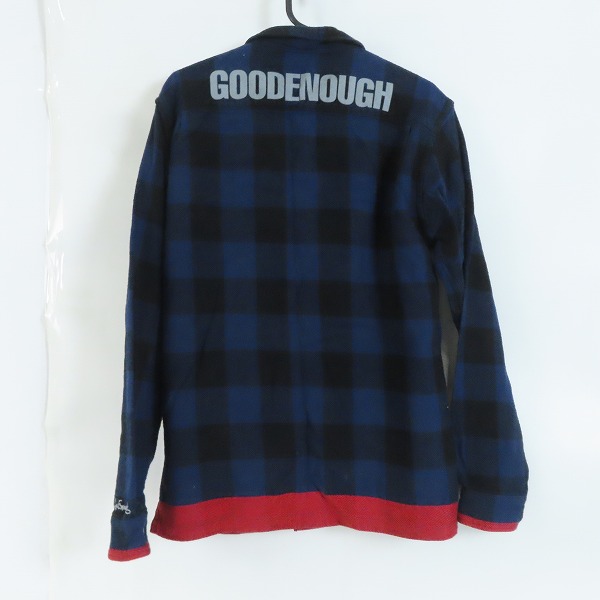 実際に弊社で買取させて頂いたGOODENOUGH/グッドイナフ 13AW BUFFALO LINE FLANNEL BOX SHIRTS フランネルシャツ GE-133019/Lの画像 1枚目