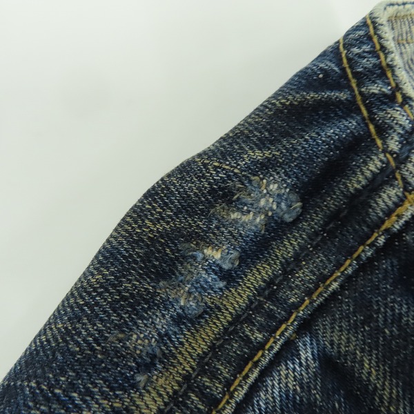 実際に弊社で買取させて頂いたNUMBER (N)INE/ナンバーナイン 初期 デニムベスト/2 の画像 5枚目