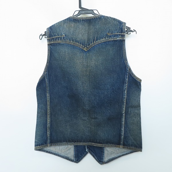 実際に弊社で買取させて頂いたNUMBER (N)INE/ナンバーナイン 初期 デニムベスト/2 の画像 1枚目