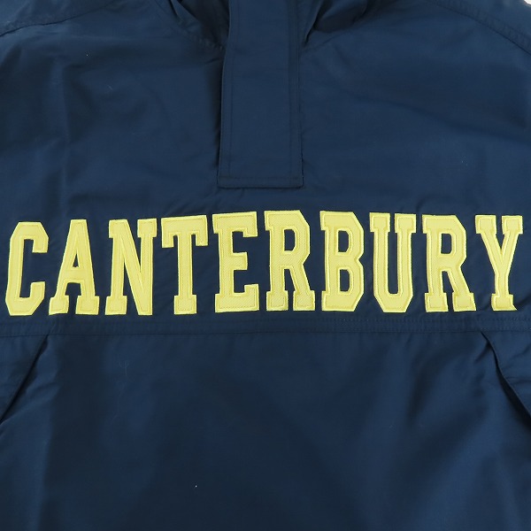 実際に弊社で買取させて頂いたCANTERBURY/カンタベリー ロゴ刺繍 ブルゾン RA73073/XLの画像 7枚目