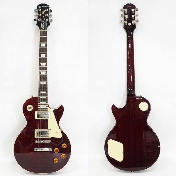 実際に弊社で買取させて頂いた★Epiphone/エピフォン Les Paul Standard PRO/レスポール スタンダード プロ コイルタップ搭載 ソフトケース付の画像 1枚目