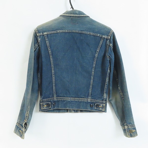 実際に弊社で買取させて頂いたLee×THE REAL McCOY’S/リー×リアルマッコイズ 50's復刻 デニムジャケット 101-J/34の画像 1枚目