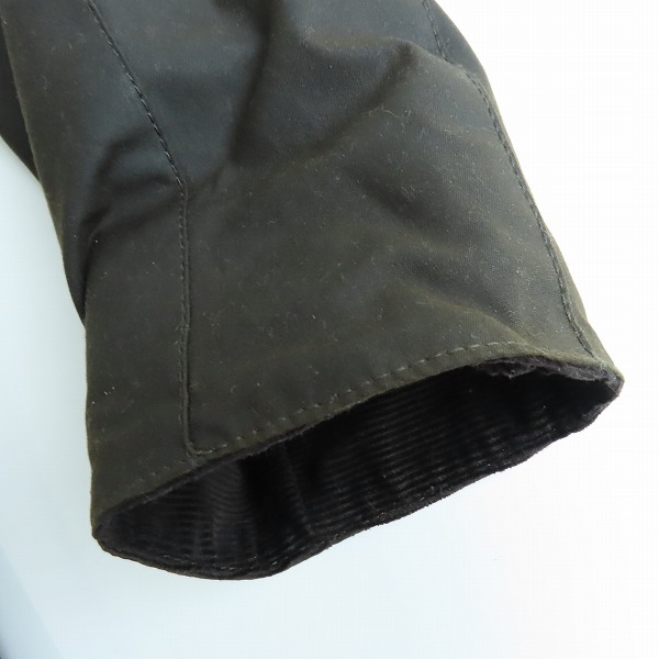 実際に弊社で買取させて頂いたBarbour/ バブアー ASHBY WAX JACKET/アシュビー オイルドワックスジャケット/XLの画像 8枚目