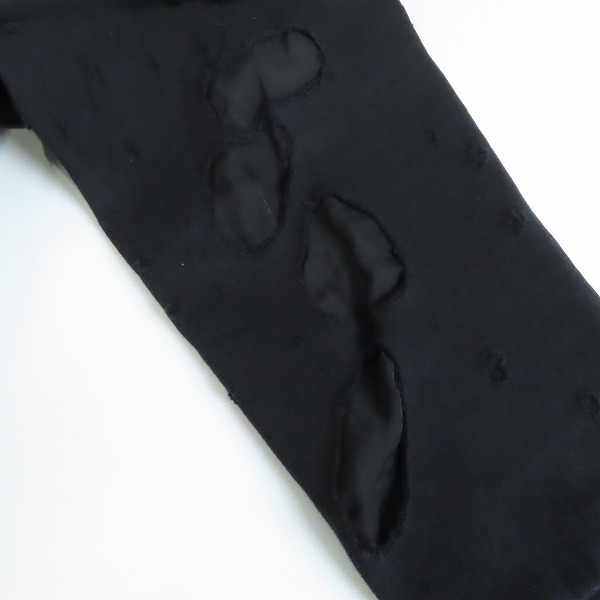 実際に弊社で買取させて頂いた【JPタグ】GIVENCHY/ジバンシイ 18SS Destroyed hoodie ロゴプリントデストロイクラッシュパーカー BM703A3Y0S/Lの画像 6枚目