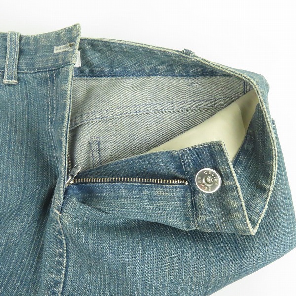 実際に弊社で買取させて頂いた【JPタグ】CELINE/セリーヌ デニムスカート /36の画像 4枚目