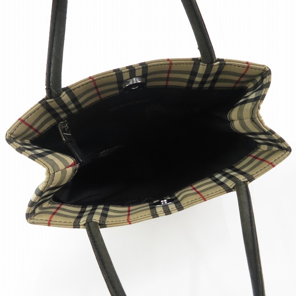 実際に弊社で買取させて頂いたBURBERRY/バーバリー ハンドバッグ ノバチェックの画像 3枚目