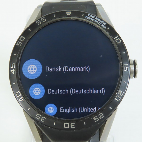 実際に弊社で買取させて頂いた(1)TAG HEUER/タグ・ホイヤー Connected Watch コネクテッド ウォッチ SAR8A80