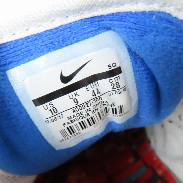 実際に弊社で買取させて頂いたNIKE×atmos/ナイキ×アトモス AIR MAX 1 PRNT/エアマックス1 プリント AQ0927-100/28の画像 5枚目