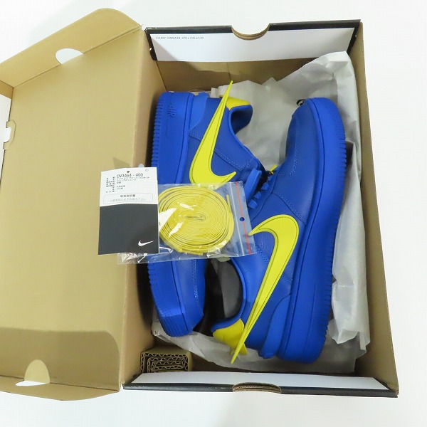 実際に弊社で買取させて頂いたNIKE×AMBUSH/ナイキ×アンブッシュ AIR FORCE 1 LOW SP/エアフォース 1 ロー DV3464-400/27の画像 8枚目