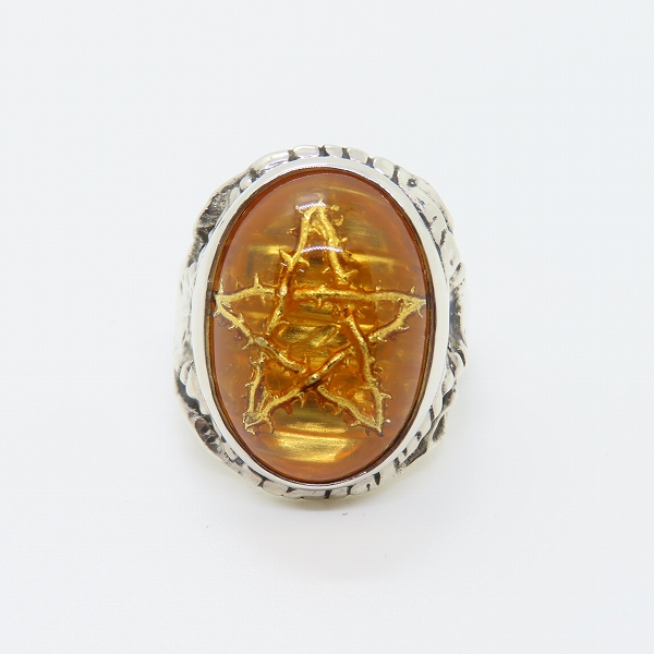 実際に弊社で買取させて頂いたALEX STREETER/アレックスストリーター エンジェルハートリング ソーンスター イエロー/19号の画像 1枚目