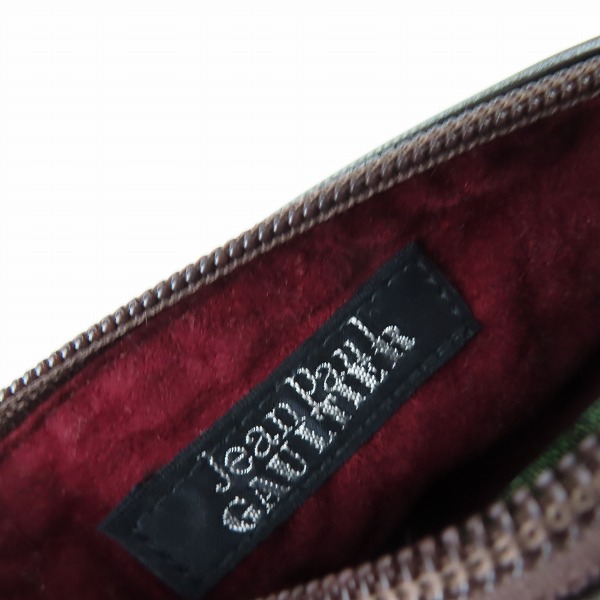 実際に弊社で買取させて頂いたJean Paul GAULTIER/ジャンポールゴルチエ Vサイバーシリーズ ペンケース/ポーチの画像 4枚目