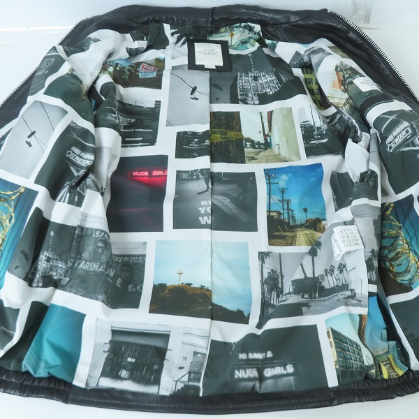 実際に弊社で買取させて頂いたCRIMIE/クライミー LAMB LEATHER WESTERN JACKET/ラムレザーウェスタンジャケット CR1-02C1-JK02/XLの画像 4枚目