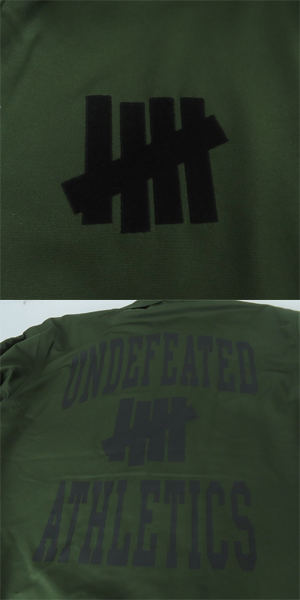 実際に弊社で買取させて頂いた UNDEFEATED×CHAMPION/アンディフィーテッド×チャンピオン コーチジャケット/Mの画像 4枚目