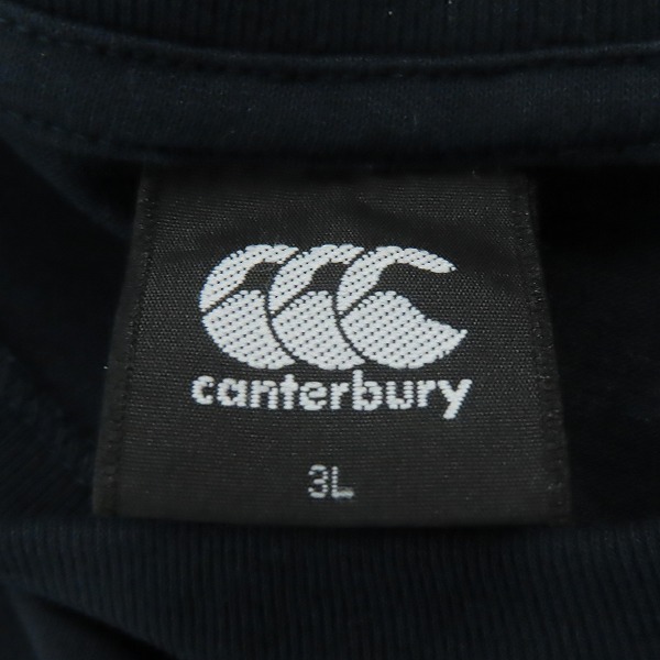 実際に弊社で買取させて頂いたCANTERBURY/カンタベリー ビッグロゴＴシャツ RA32080/3Lの画像 2枚目