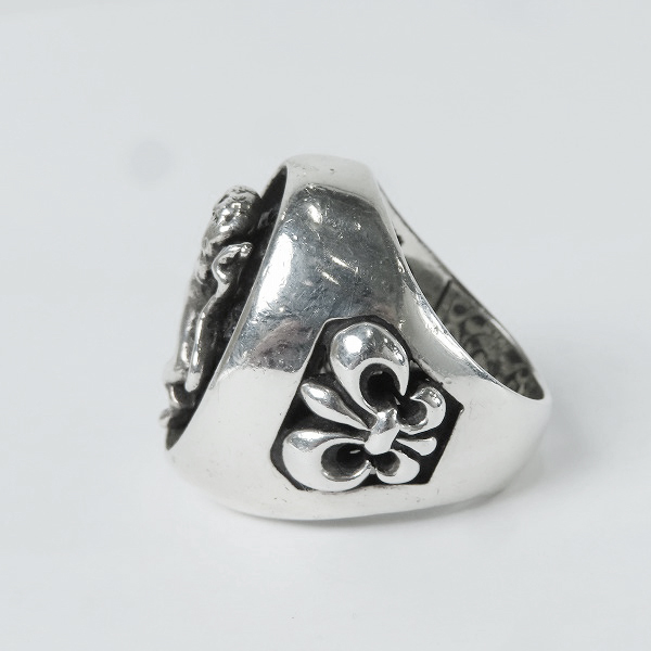 実際に弊社で買取させて頂いた【ギャラ付】LEATHERS & TREASURES/レザーズアンドトレジャーズ スペシャルエディションライオンリング 16号の画像 2枚目