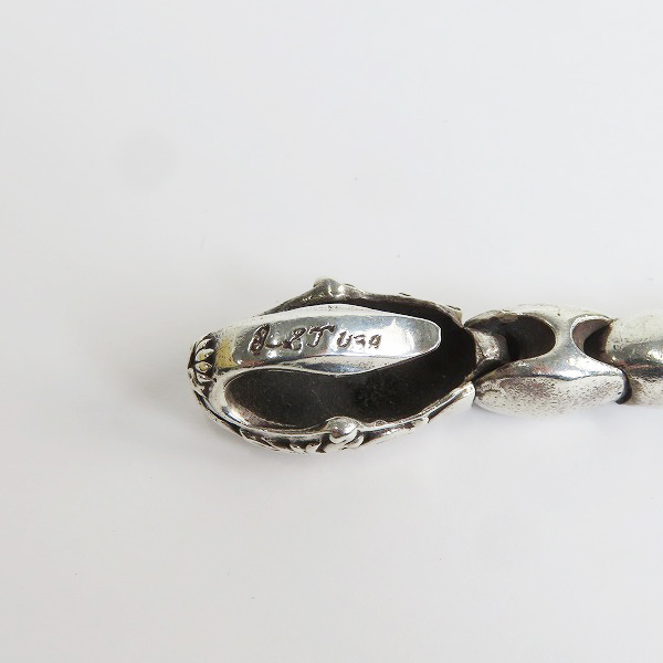 実際に弊社で買取させて頂いた【ギャラ付き】LEATHERS & TREASURES/レザーズアンドトレジャーズ ブレスレット の画像 4枚目