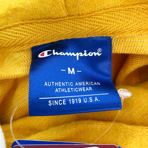 実際に弊社で買取させて頂いた【未使用】Champion/チャンピオン レディース フーディーロングシャツ SPORTS CW-SS418 Mの画像 2枚目