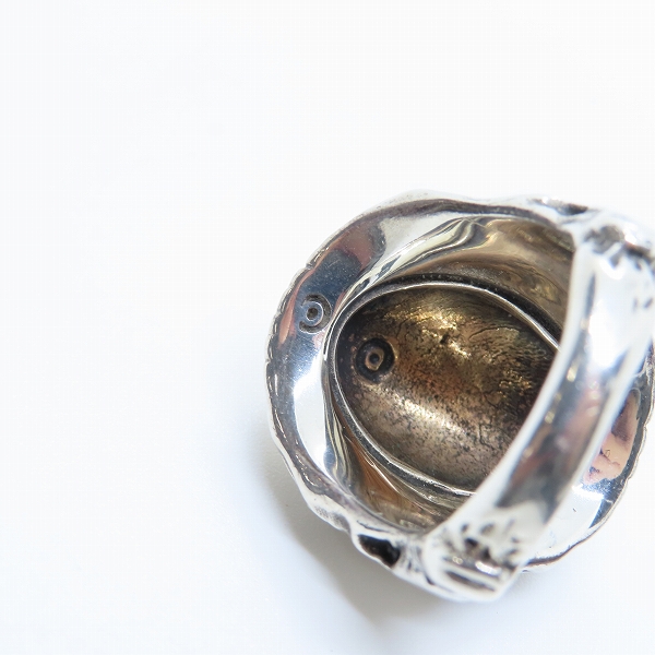 実際に弊社で買取させて頂いたALEX STREETER/アレックスストリーター エンジェルハートリング K10YGキャップ/19号の画像 6枚目