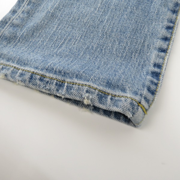 実際に弊社で買取させて頂いたSAINT LAURENT PARIS/サンローランパリ デニムパンツ 355578 Y865F/29の画像 7枚目