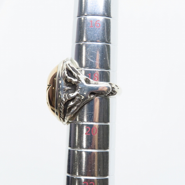 実際に弊社で買取させて頂いたALEX STREETER/アレックスストリーター エンジェルハートリング K10PGキャップ/19号の画像 7枚目