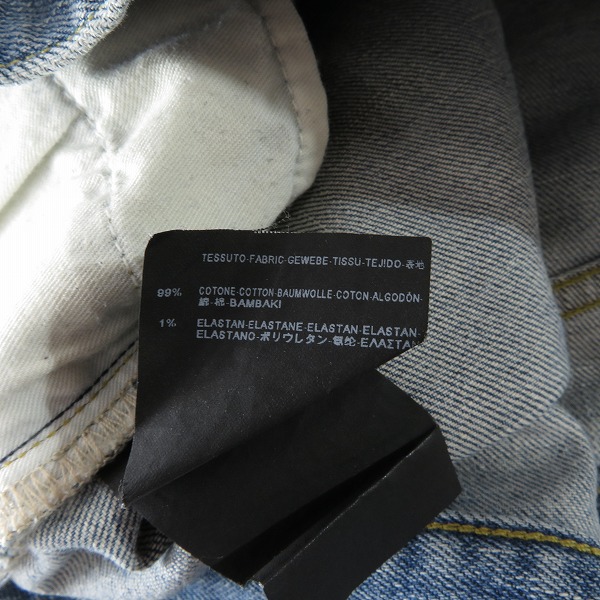 実際に弊社で買取させて頂いたSAINT LAURENT PARIS/サンローランパリ デニムパンツ 355578 Y865F/29の画像 5枚目