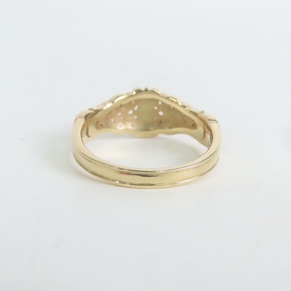 実際に弊社で買取させて頂いたDEAL DESIGN/ディールデザイン K10ファインゲートリング 393216K10/21号の画像 3枚目